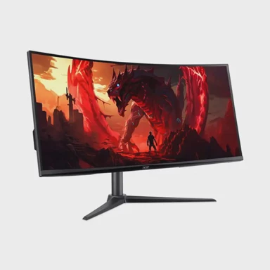 ACER Monitor XZ340CUJ0BMIIPHX, 34", VA, 3440x1440, zakrivljeni, crni
